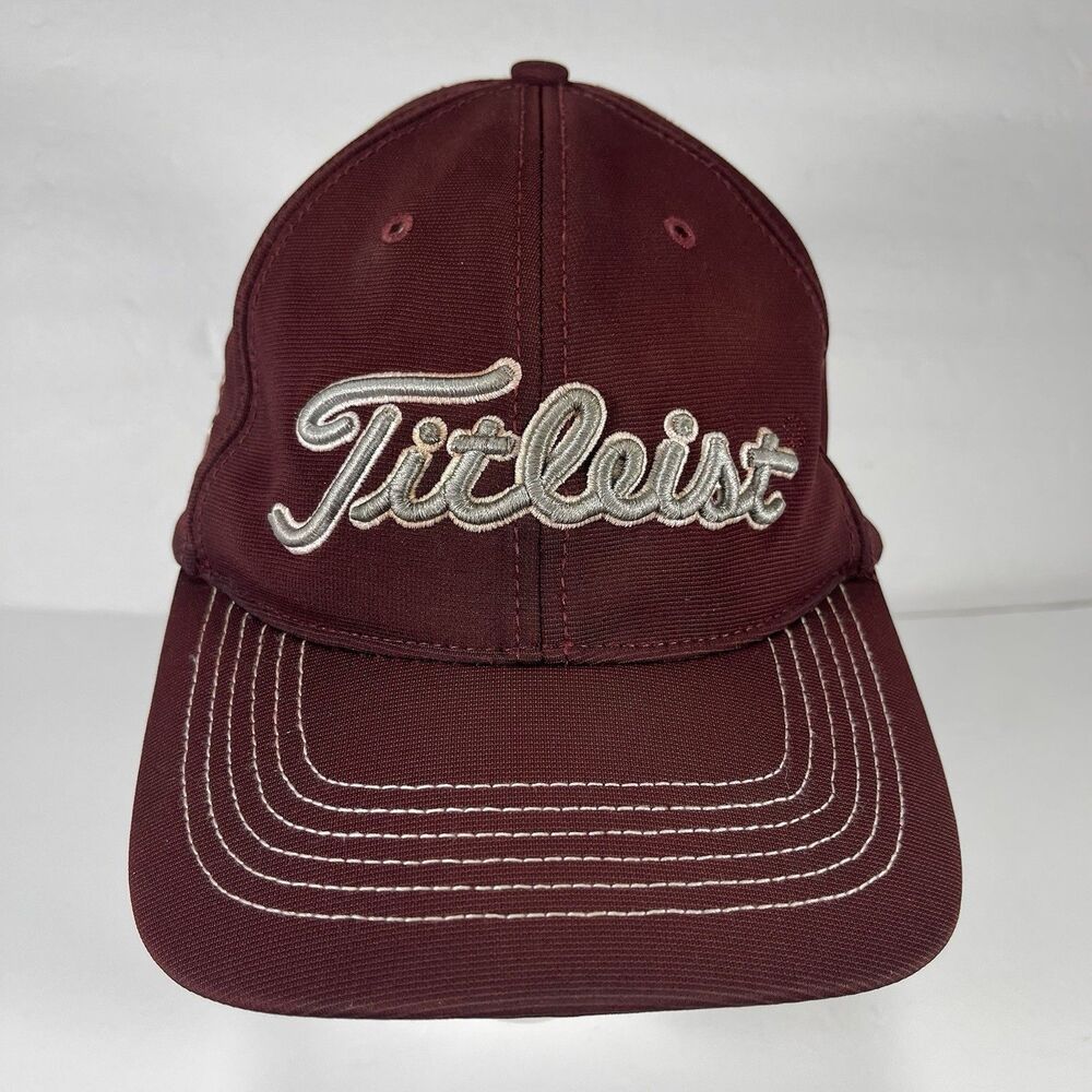 Titleist Texas A&M Aggies '47 Brand Hat Maroon Golf Cap Men's M/L Stretch Fit